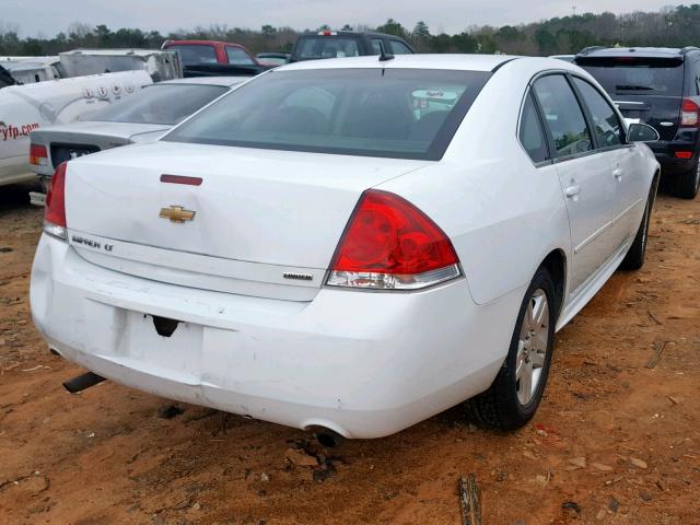 2G1WB5E36G1183304 - 2016 CHEVROLET IMPALA LIM WHITE photo 4