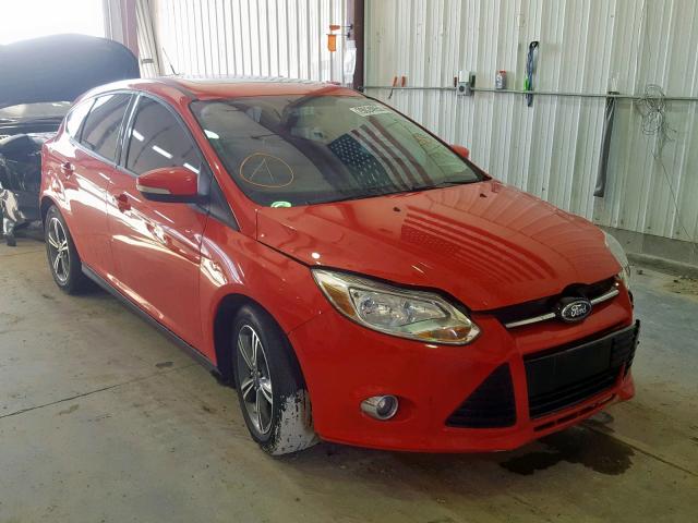 1FAHP3K23CL234740 - 2012 FORD FOCUS SE RED photo 1