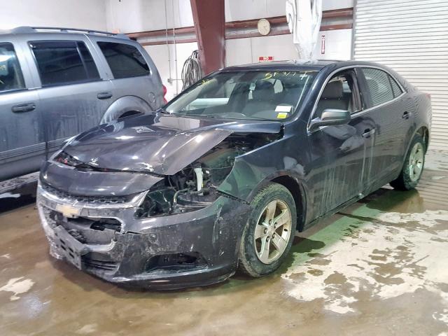 1G11B5SL8EF142435 - 2014 CHEVROLET MALIBU LS BLACK photo 2
