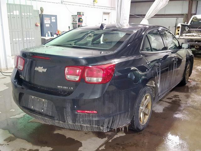 1G11B5SL8EF142435 - 2014 CHEVROLET MALIBU LS BLACK photo 4