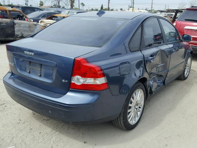 YV1MS390372306182 - 2007 VOLVO S40 2.4I BLUE photo 4