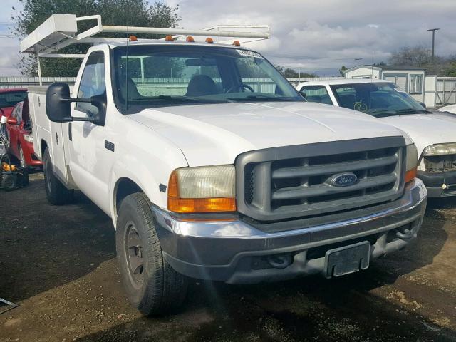 1FDSF34L81EA58953 - 2001 FORD F350 SRW S WHITE photo 1