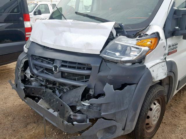 3C6TRVDG1HE511217 - 2017 RAM PROMASTER 白色 照片 9