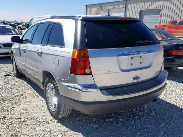 2A8GM68486R801389 - 2006 CHRYSLER PACIFICA T GRAY photo 3