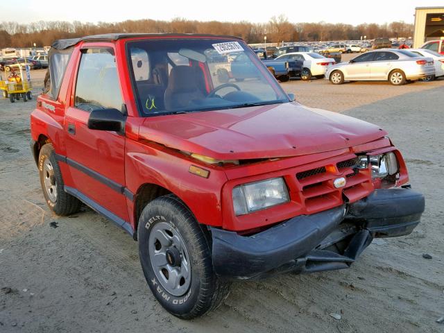 2CNBE1866W6926391 - 1998 CHEVROLET TRACKER RED photo 1