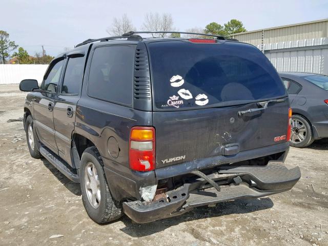 1GKEK63U63J204113 - 2003 GMC YUKON DENA GRAY photo 3