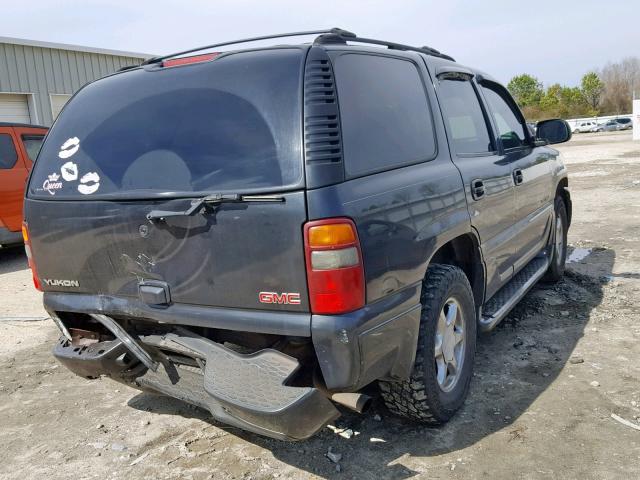 1GKEK63U63J204113 - 2003 GMC YUKON DENA GRAY photo 4