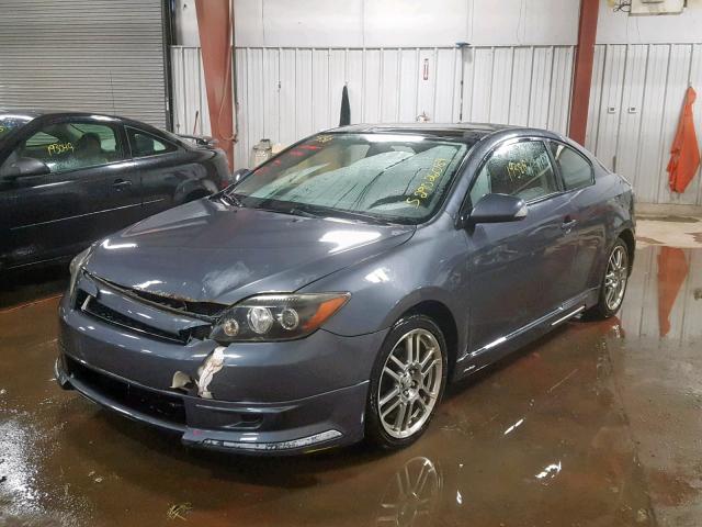 JTKDE167380273807 - 2008 TOYOTA SCION TC ლურჯი ფოტო 2
