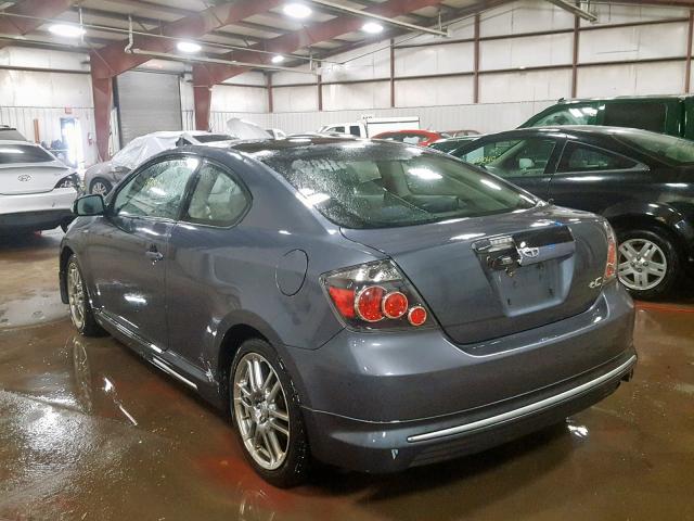 JTKDE167380273807 - 2008 TOYOTA SCION TC ლურჯი ფოტო 3