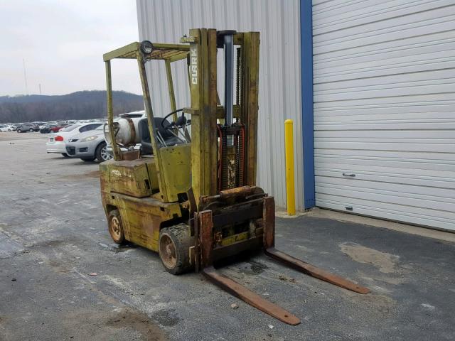 35512154635 - 1980 CLARK FORKLIFT FORKLIFT GREEN photo 1