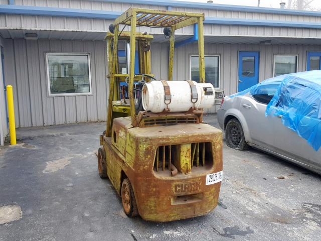 35512154635 - 1980 CLARK FORKLIFT FORKLIFT Yaşıl foto 3