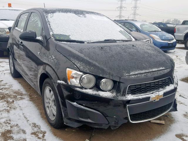 1G1JA6SH6C4193798 - 2012 CHEVROLET SONIC LS 黑色 照片 1