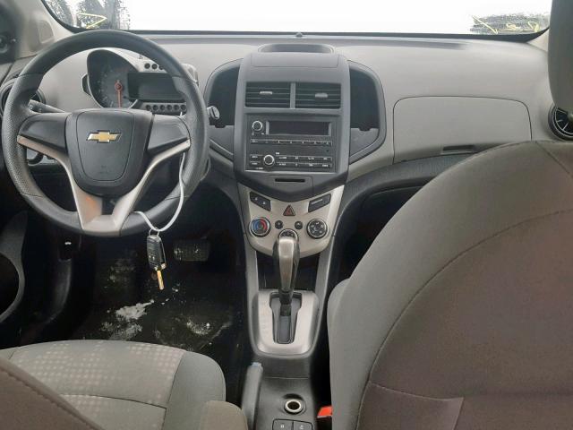1G1JA6SH6C4193798 - 2012 CHEVROLET SONIC LS 黑色 照片 9
