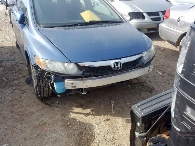 2HGFA1F67AH527332 - 2010 HONDA CIVIC LX-S  foto 9
