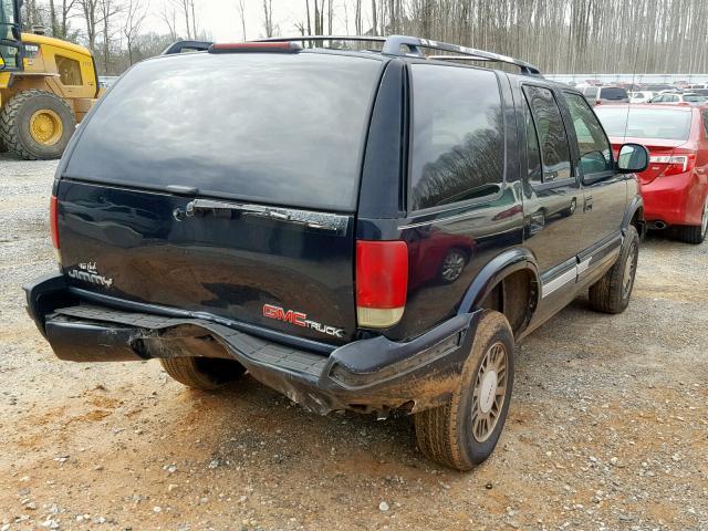 1GKDT13W9T2500153 - 1996 GMC JIMMY BLUE photo 4