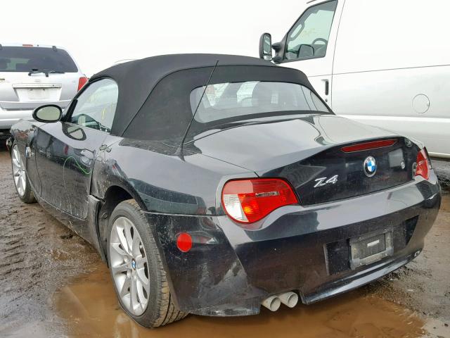 4USBU33566LW59191 - 2006 BMW Z4 3.0 BLUE photo 3