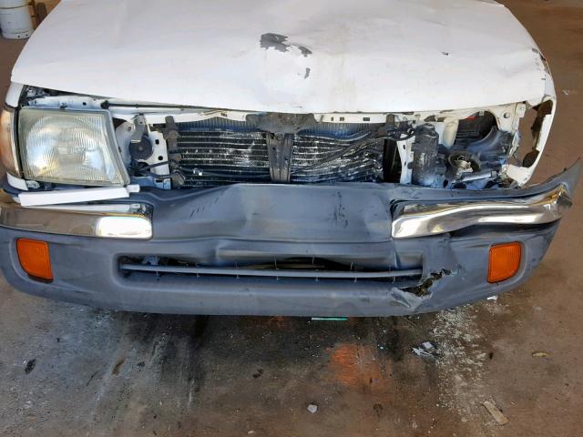 4TANM92N2YZ682423 - 2000 TOYOTA TACOMA PRE WHITE photo 9