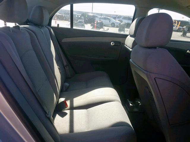 1G1ZG57N694213941 - 2009 CHEVROLET MALIBU LS SILVER photo 6