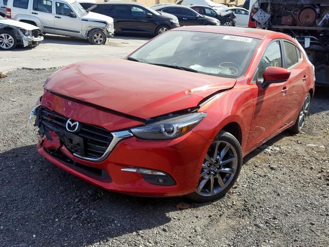 3MZBN1M34JM165811 - 2018 MAZDA 3 GRAND TOURING  photo 2