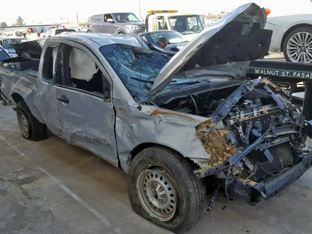 1N6AA0CH3BN322895 - 2011 NISSAN TITAN S SILVER photo 9