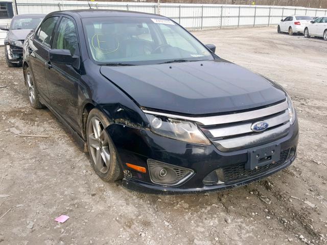 3FAHP0KC9CR175394 - 2012 FORD FUSION SPO BLACK photo 9