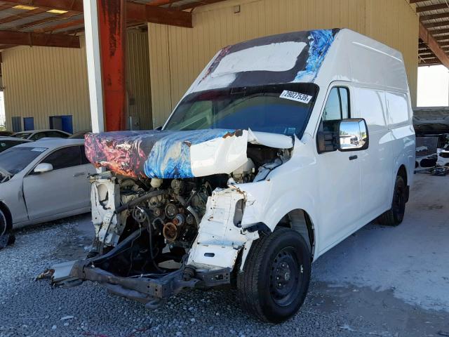 1N6AFDLX6EN106813 - 2014 NISSAN NV 2500 WHITE photo 2