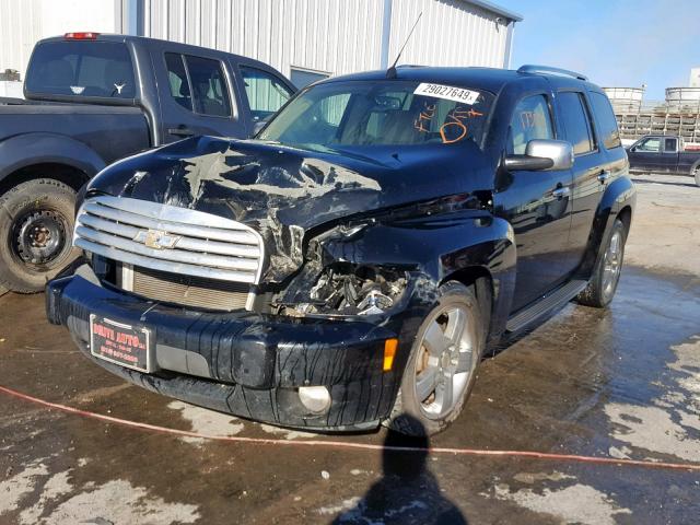 3GNBACDV5AS597922 - 2010 CHEVROLET HHR LT BLACK photo 2