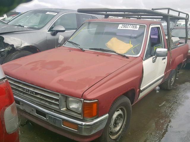 JT4RN50R7J5120743 - 1988 TOYOTA PICKUP 1/2 RED photo 2