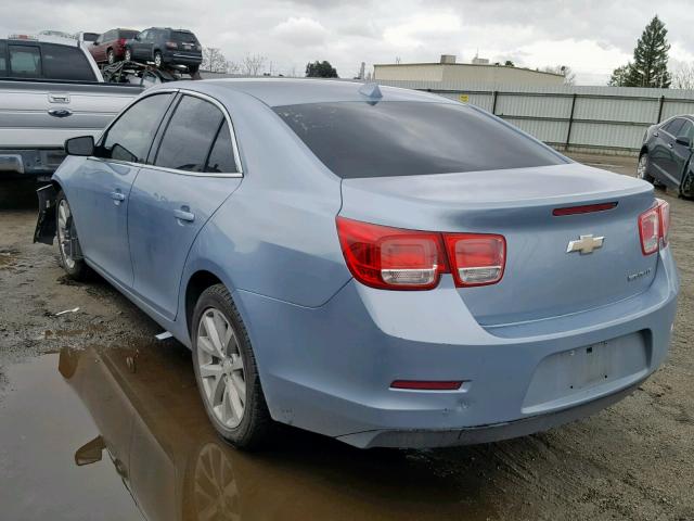 1G11E5SA5DU128685 - 2013 CHEVROLET MALIBU 2LT BLUE photo 3