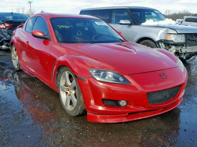 JM1FE173240121846 - 2004 MAZDA RX8 RED photo 1