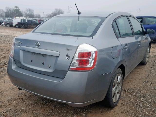 3N1AB61EX9L648217 - 2009 NISSAN SENTRA 2.0 GRAY photo 4