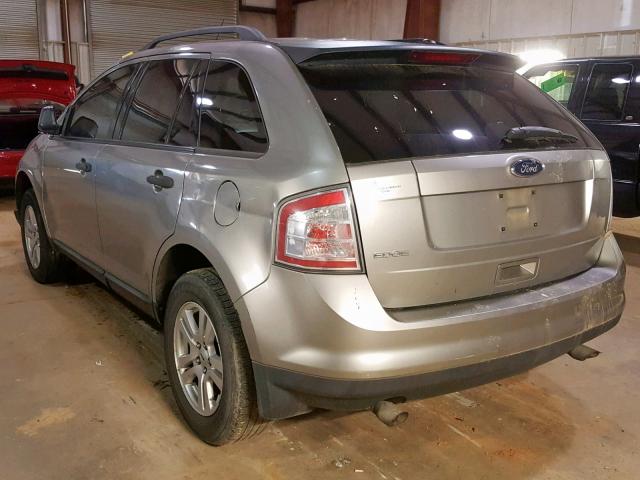 2FMDK36C18BA20861 - 2008 FORD EDGE SE CHARCOAL photo 3