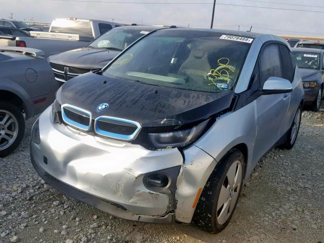 WBY1Z2C50EVX51427 - 2014 BMW I3 BEV SILVER photo 2