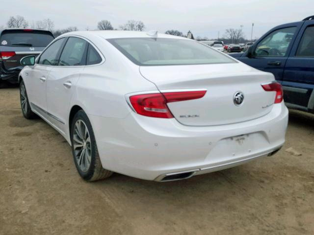 1G4ZP5SS7HU130422 - 2017 BUICK LACROSSE E WHITE photo 3