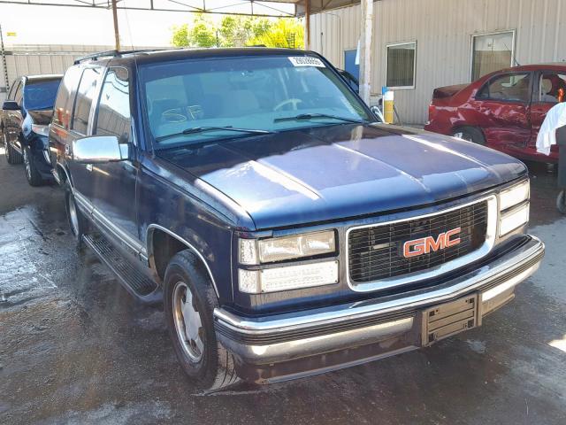 1GKEC13RXXJ737065 - 1999 GMC YUKON BLUE photo 1