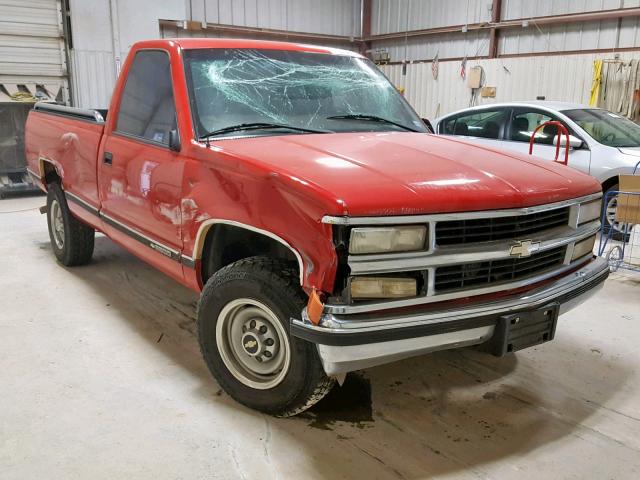 1GCGC24J2XR723262 - 1999 CHEVROLET GMT-400 C2 RED photo 1