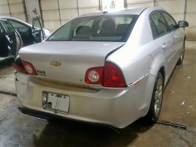 1G1ZH57B894213586 - 2009 CHEVROLET MALIBU 1LT 银色 照片 4
