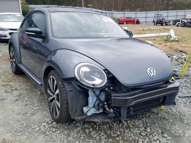 3VWV67AT8CM645399 - 2012 VOLKSWAGEN BEETLE TUR GRAY photo 1