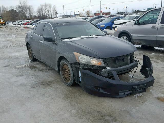 1HGCP36858A803126 - 2008 HONDA ACCORD EXL BLACK photo 1