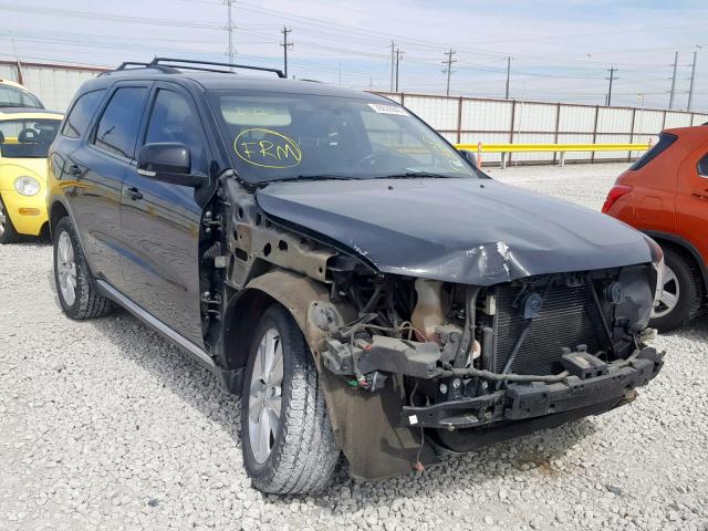 1C4RDHDG7CC152832 - 2012 DODGE DURANGO CR BLACK photo 1