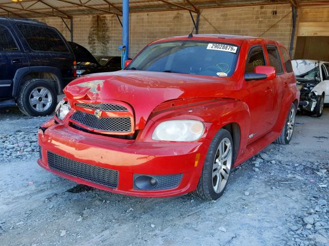 3GNDA63X58S634264 - 2008 CHEVROLET HHR SS RED photo 2