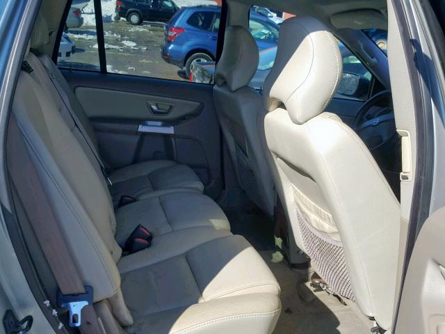 YV1CM91H641046775 - 2004 VOLVO XC90 T6 SILVER photo 6