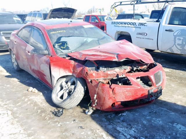 1G2ZH57N474165717 - 2007 PONTIAC G6 GT RED photo 1