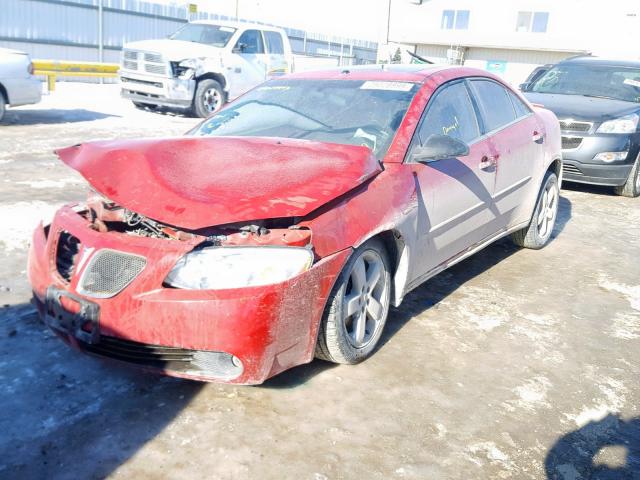 1G2ZH57N474165717 - 2007 PONTIAC G6 GT RED photo 2