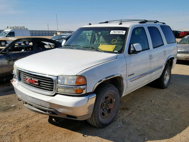 1GKEK13Z14R180143 - 2004 GMC YUKON WHITE photo 2