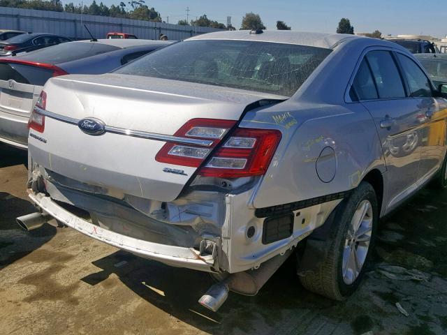 1FAHP2E87DG192920 - 2013 FORD TAURUS SEL SILVER photo 4