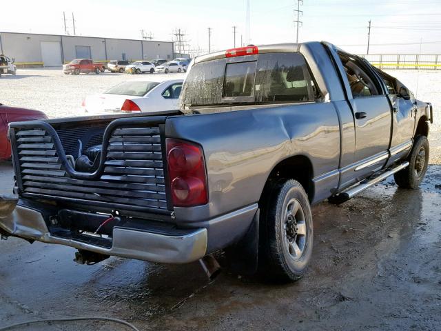 3D7KS29LX9G550977 - 2009 DODGE RAM 2500 GRAY photo 4