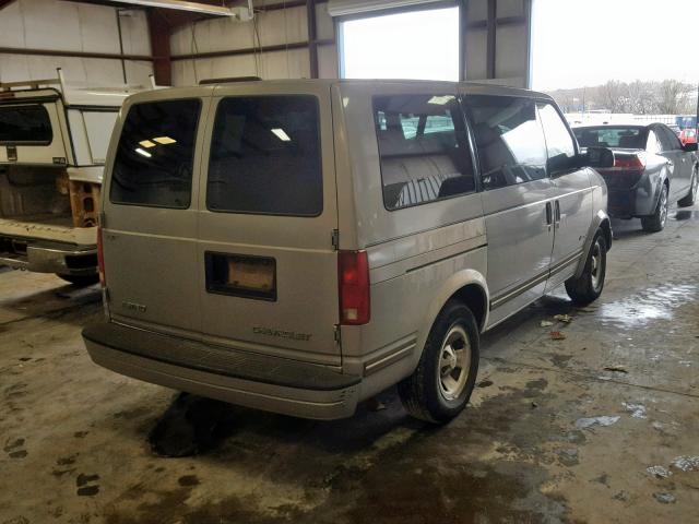 1GNDM19W6WB191706 - 1998 CHEVROLET ASTRO GRAY photo 4