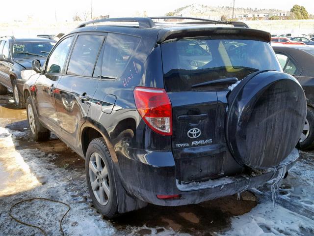 JTMBD31V576038937 - 2007 TOYOTA RAV4 LIMIT BLACK photo 3