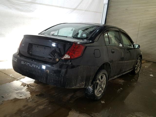 1G8AL52F73Z200247 - 2003 SATURN ION LEVEL BLACK photo 4
